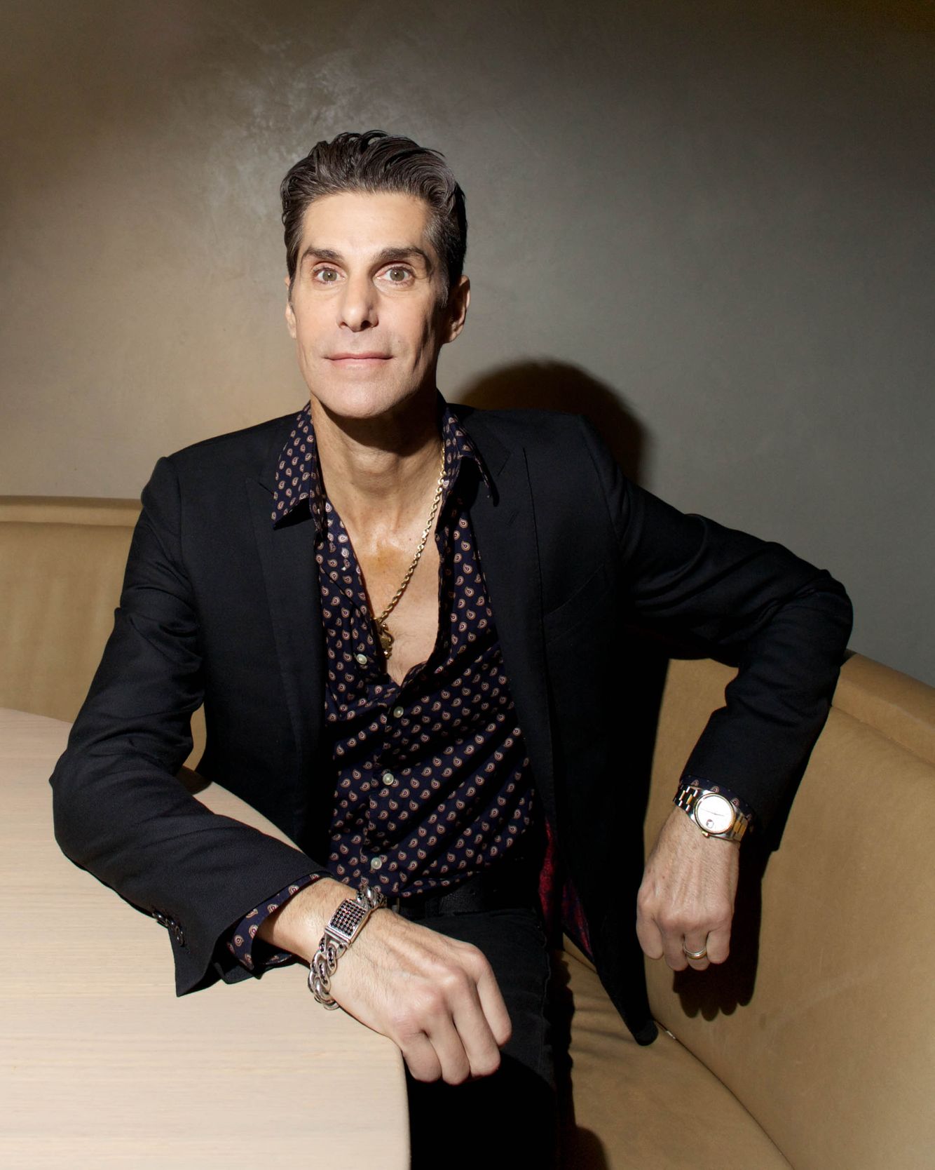 Perry Farrell By Chicago Celebrity Portrait Photographer Jeff Schear
