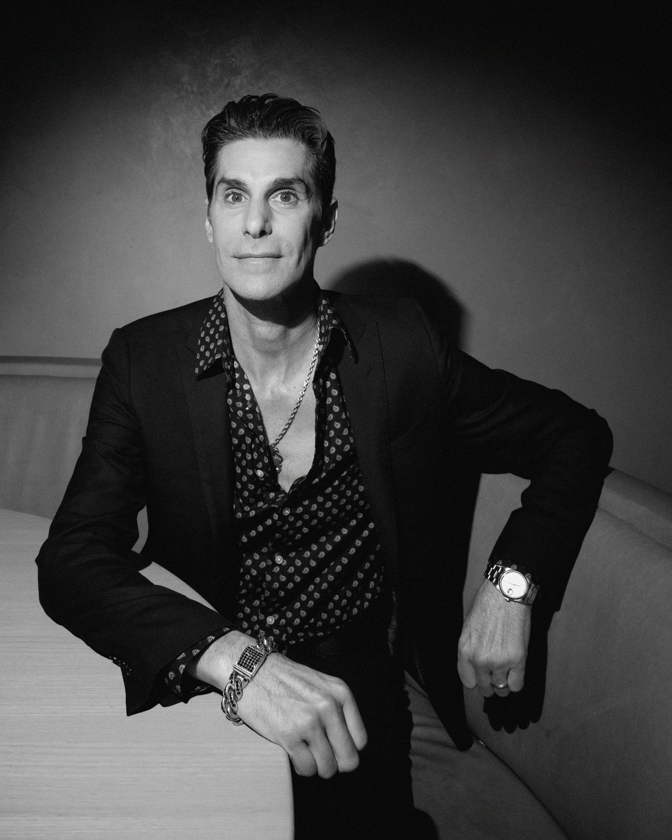 Perry Farrell Portrait by Chicago Celebrity Photographer Jeff Schear