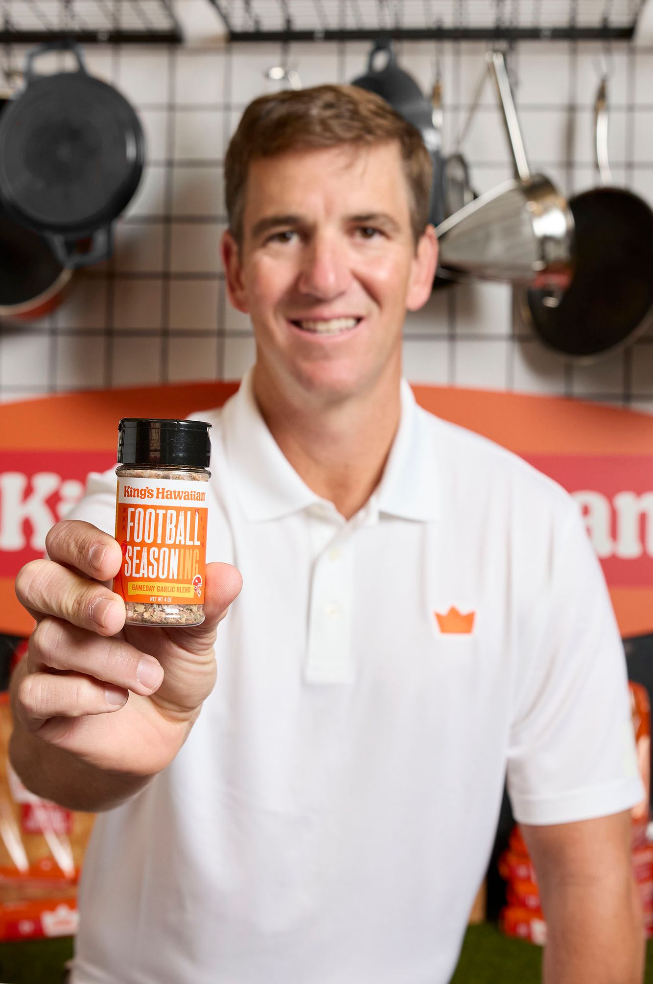 Eli Manning Portrait for King’s Hawaiian Campaign | Chicago Advertising Photographer Jeff Schear