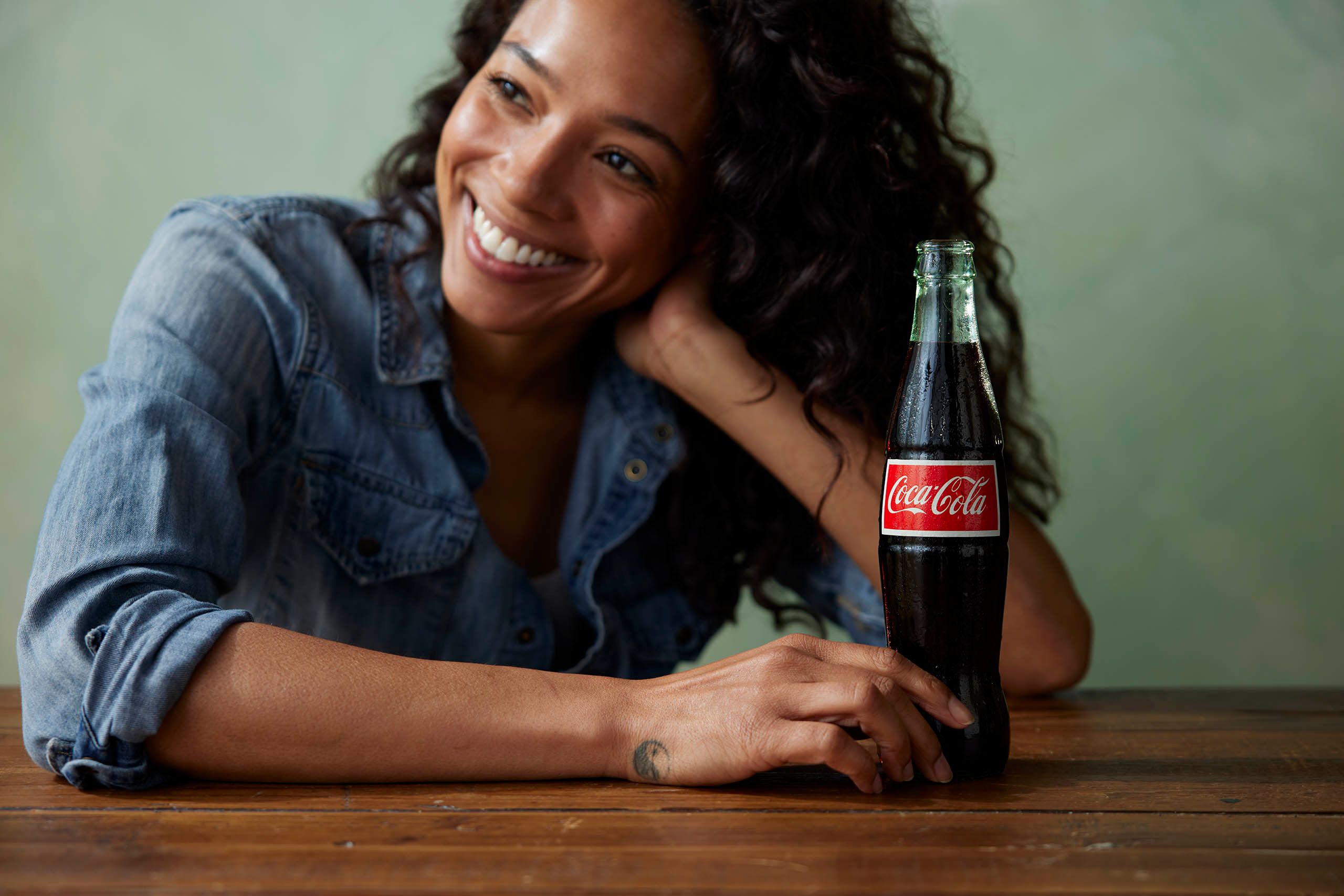 Coca Cola Portrait By Chicago Lifestyle Advertising Photographer Jeff Schear