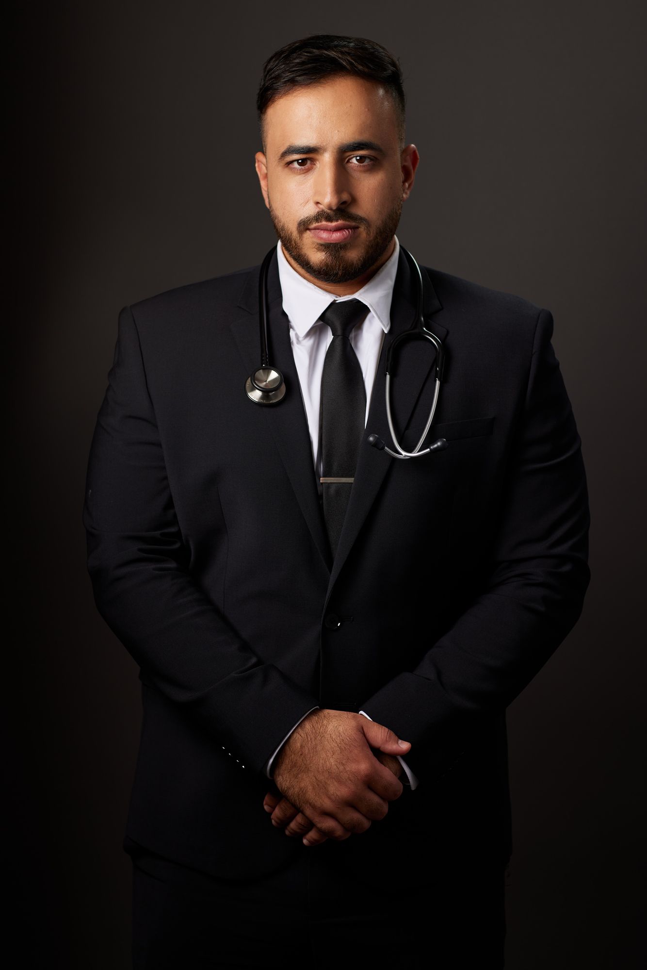 AMA Doctor Portrait Photograph by Chicago healthcare advertising photographer Jeff Schear